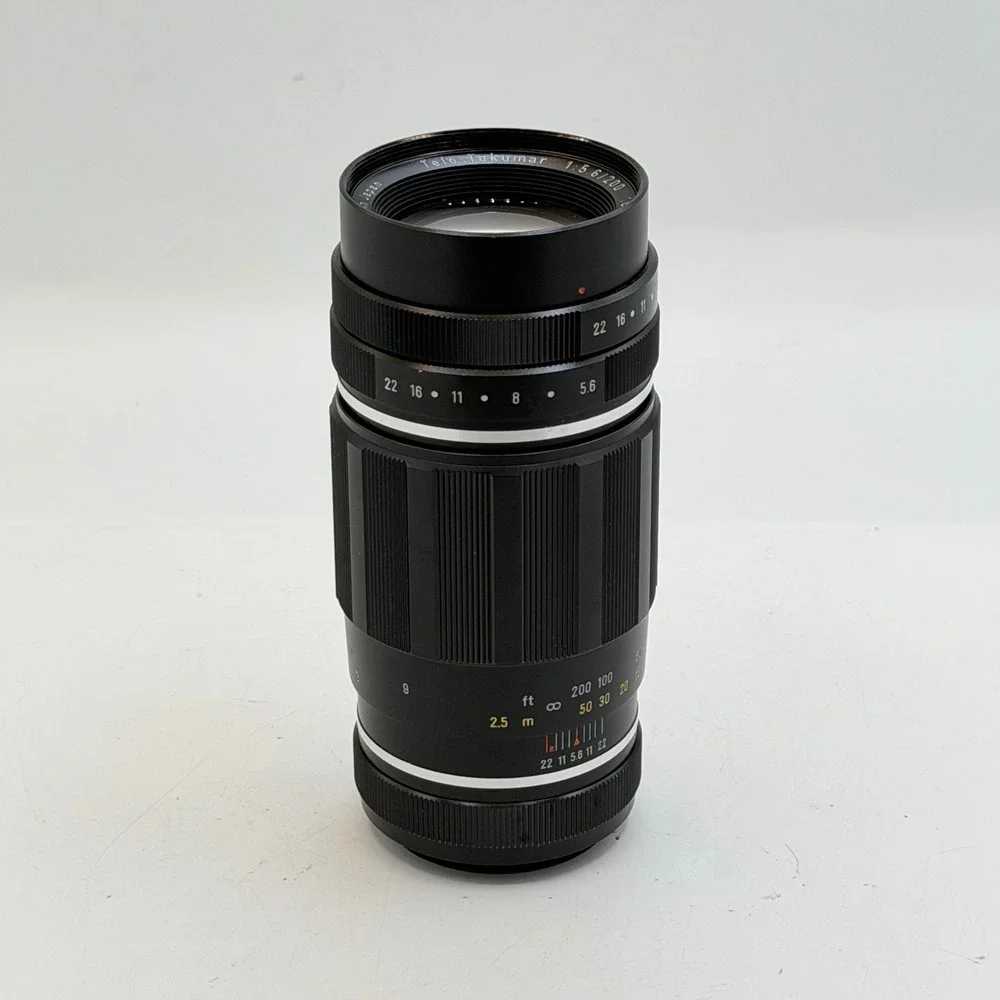Asahi Tele-Takumar 200mm f5.6 M42 Mount Manual Focus Lens 1806396 Japan